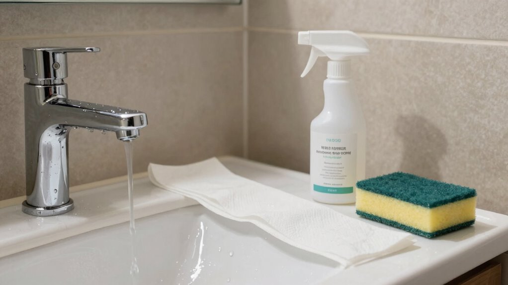 address and repair leaks quickly