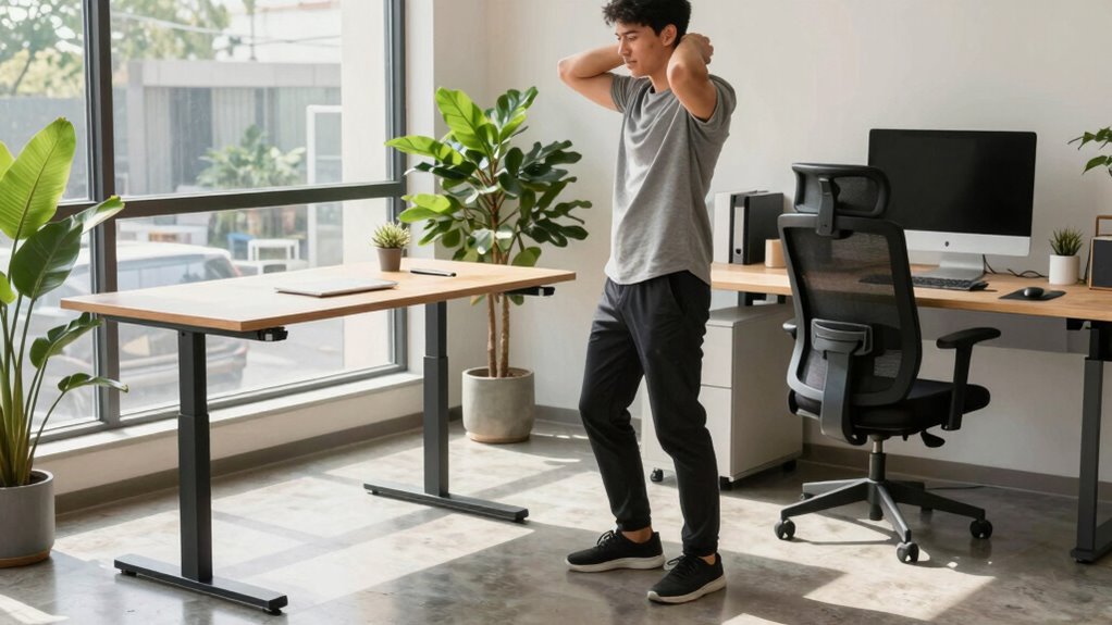 adjust monitor optimize ergonomics