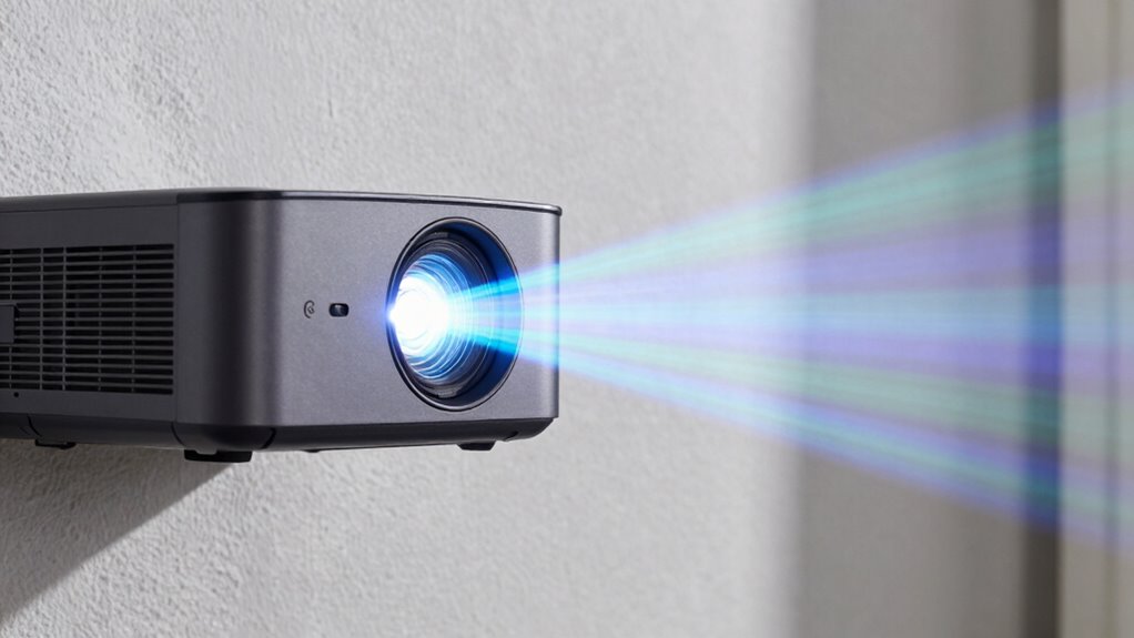 adjust projector brightness wisely