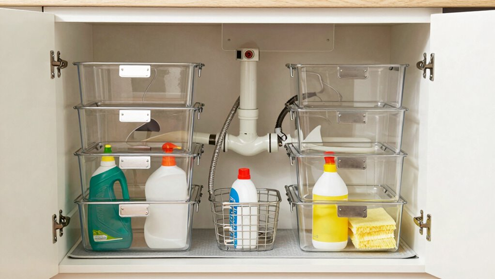 adjustable stackable customizable storage