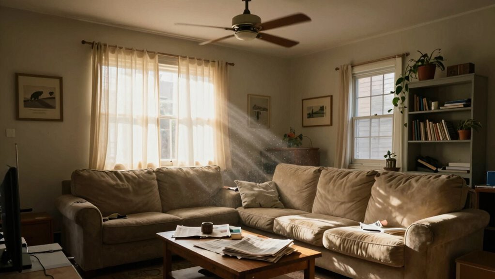 air circulation and cleaning habits