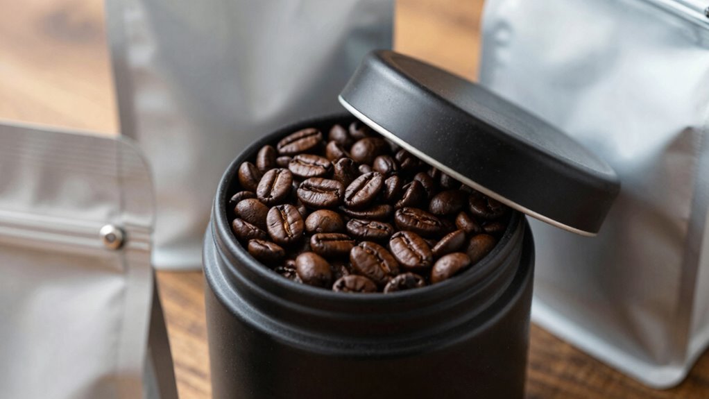 airtight lightproof coffee containers