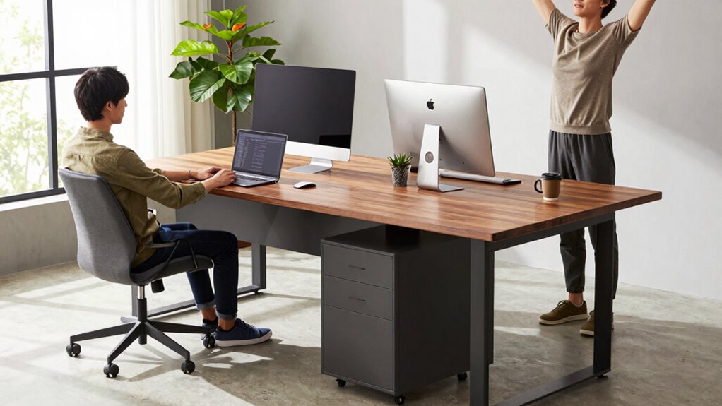 alternate sitting and standing