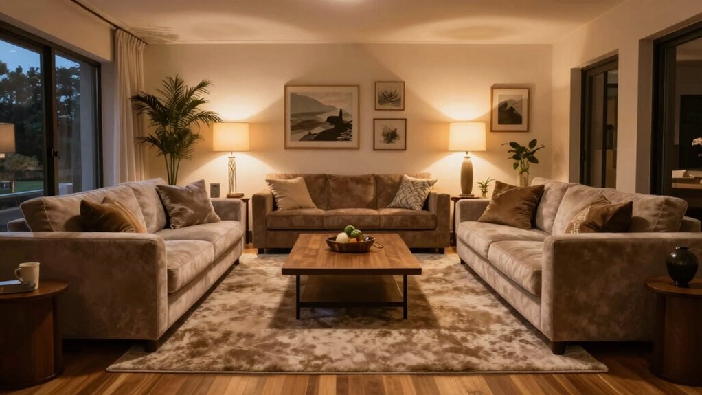 arrange furniture for connection