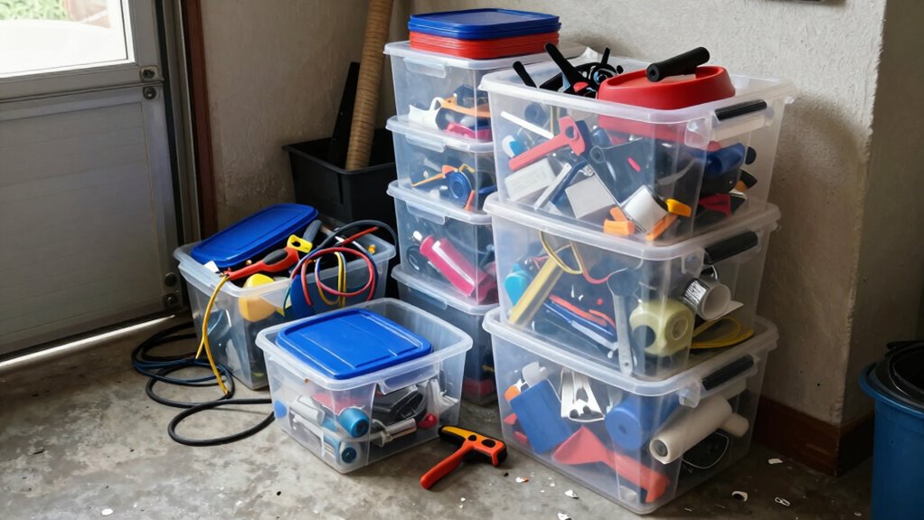 assess needs size containers