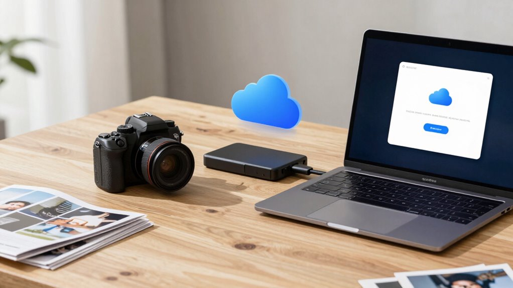 automated secure photo backup