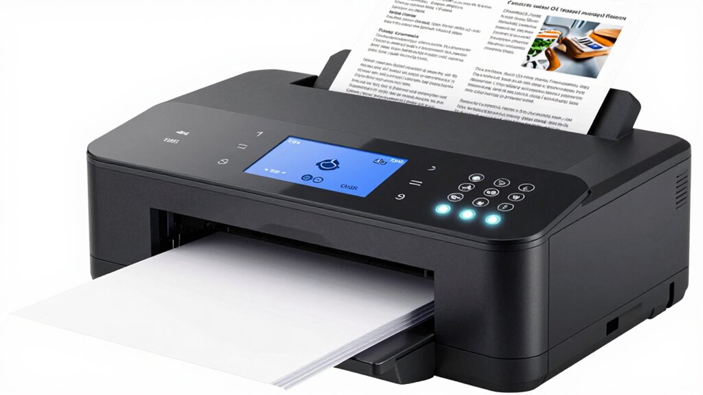 automatic double sided document scanning