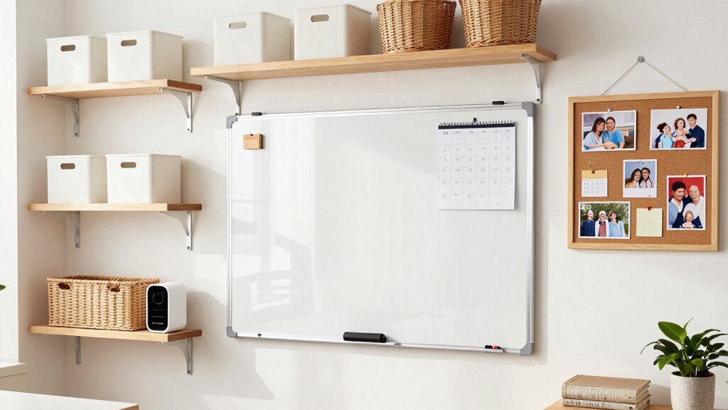 avoid clutter and mismatched accessories