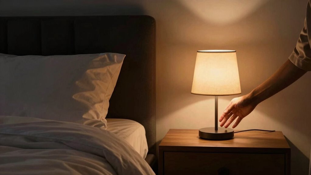 avoid light pollution and screens