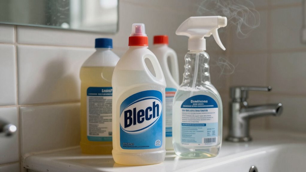 avoid mixing bleach ammonia