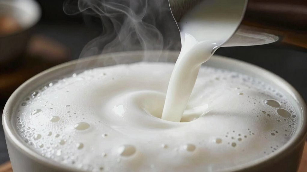 avoid overheating milk