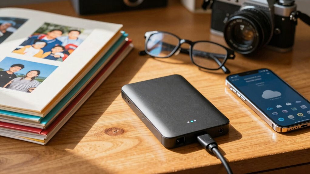 back up and organize photos