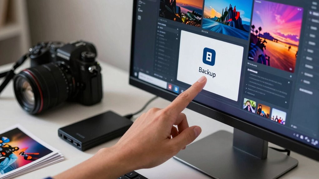 backup to prevent loss