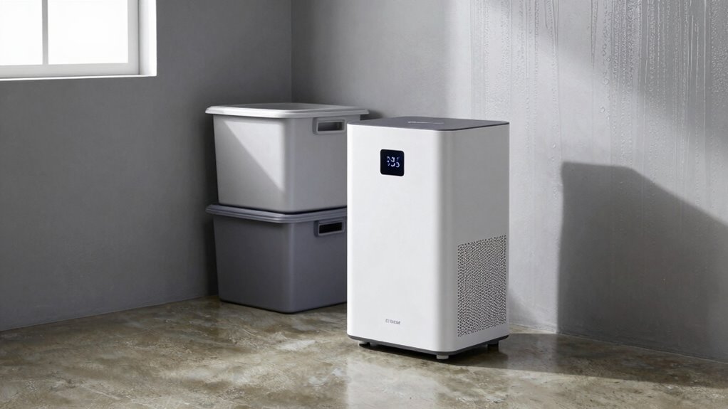 basement dehumidifier selection factors