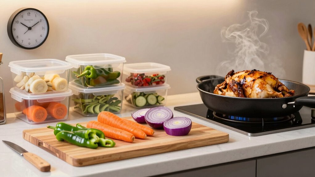 batch cooking for multiple meals