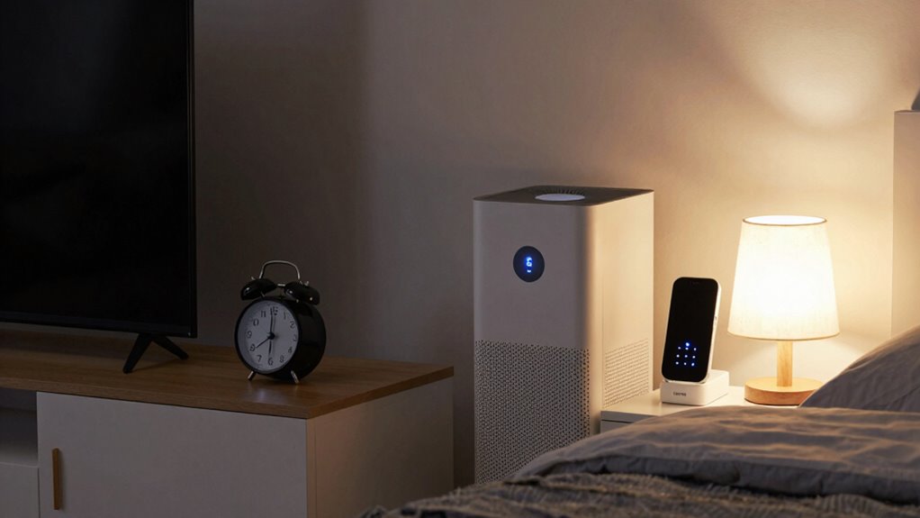 bedroom noise from devices