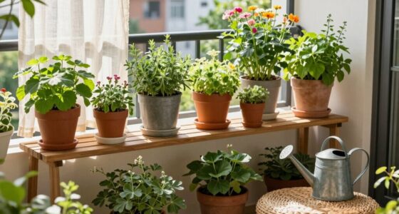 beginner friendly balcony garden