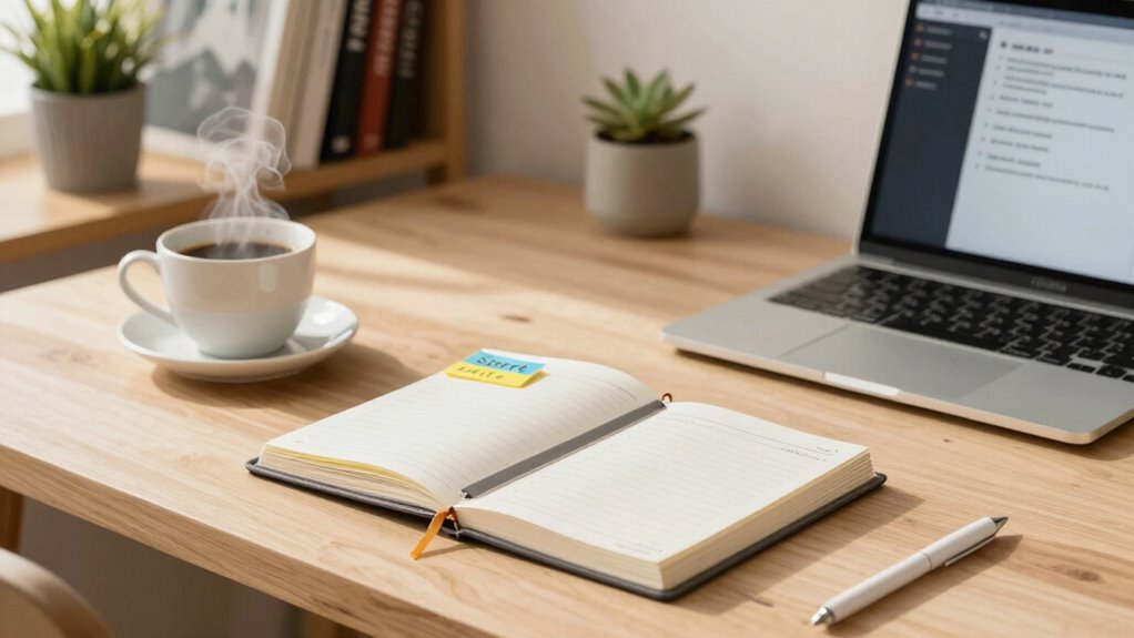 break tasks start easily