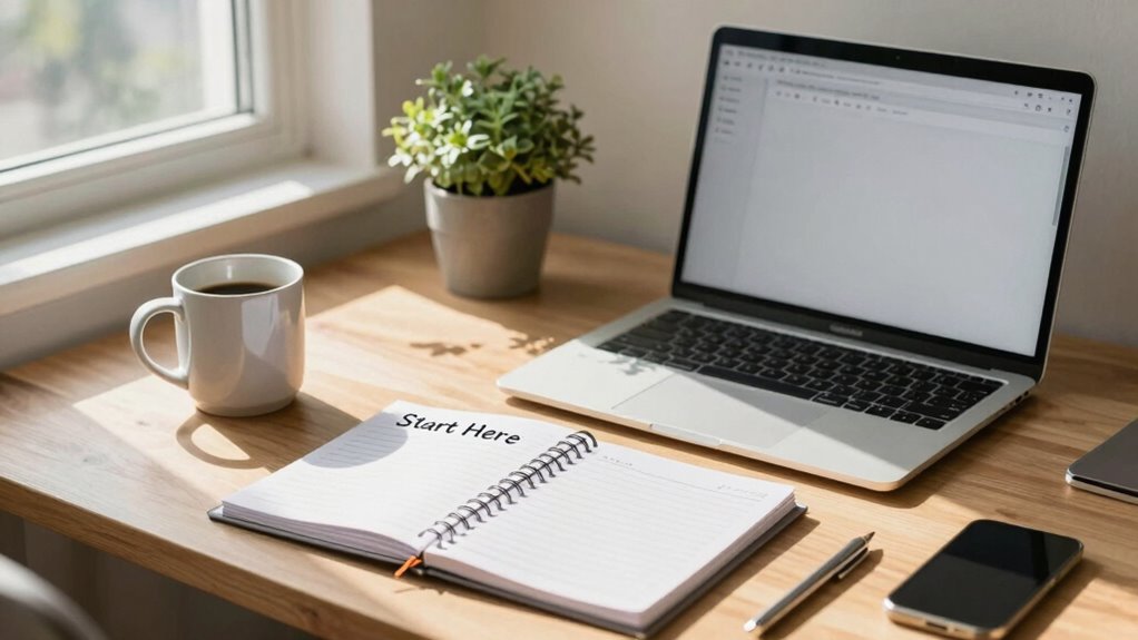 build habits to begin