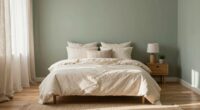 calm organized bedroom design
