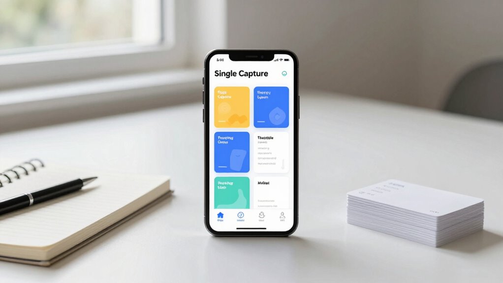 capture ideas immediately