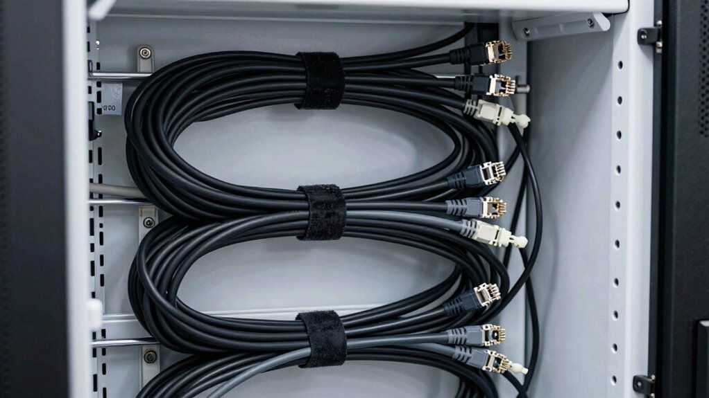 careful cable organization extends
