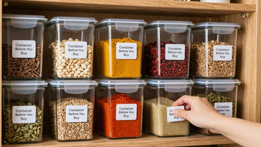 check container before purchase