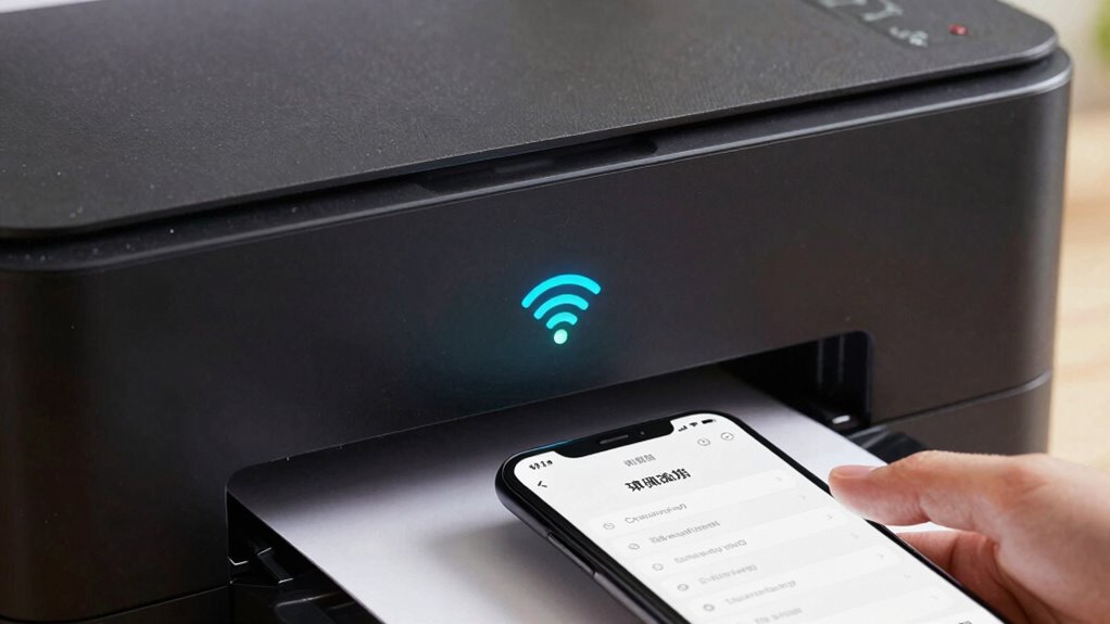 check printer connection status