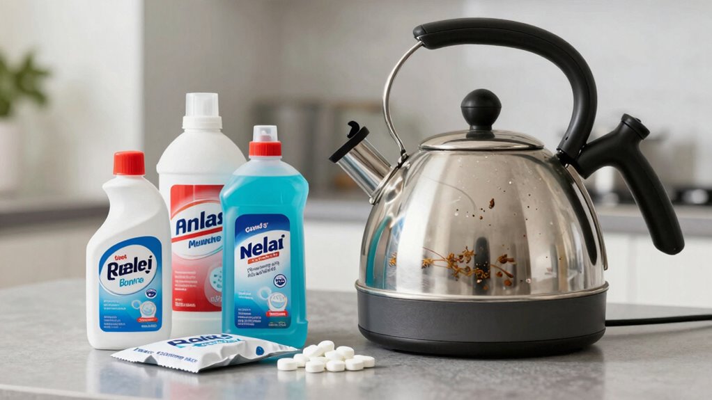 choose appropriate descaling solutions