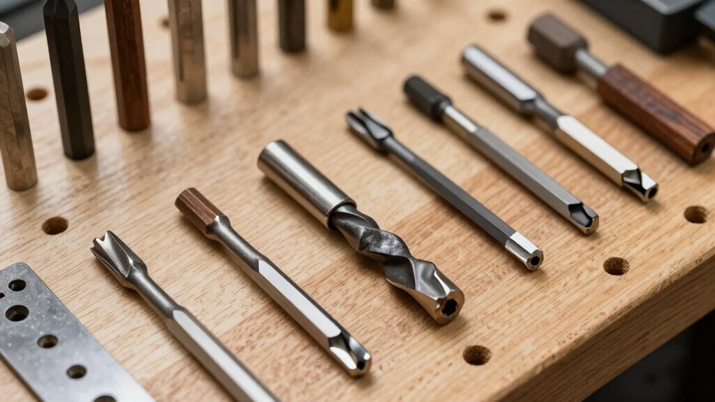 choose appropriate drill bits