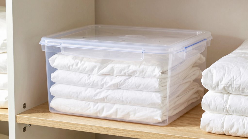 choose breathable sealed containers