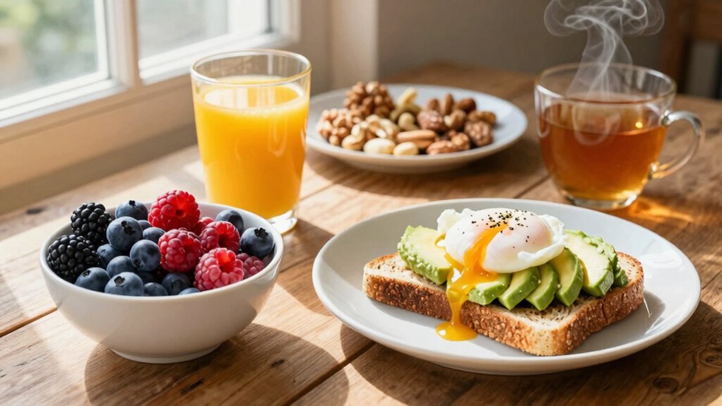 choose nutritious breakfast options