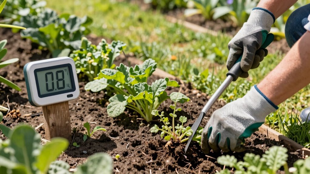 choose optimal weeding times