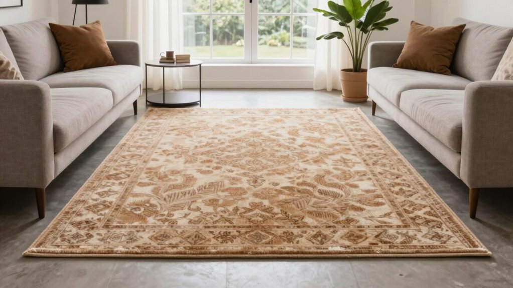 choose rug size correctly