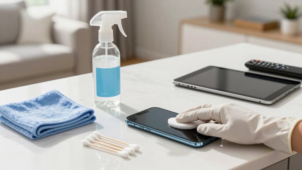 clean devices regularly effectively