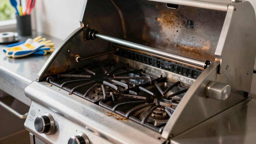 clean grease trap regularly