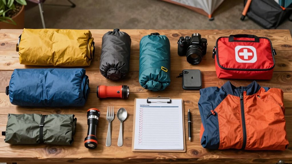 comprehensive camping gear checklist