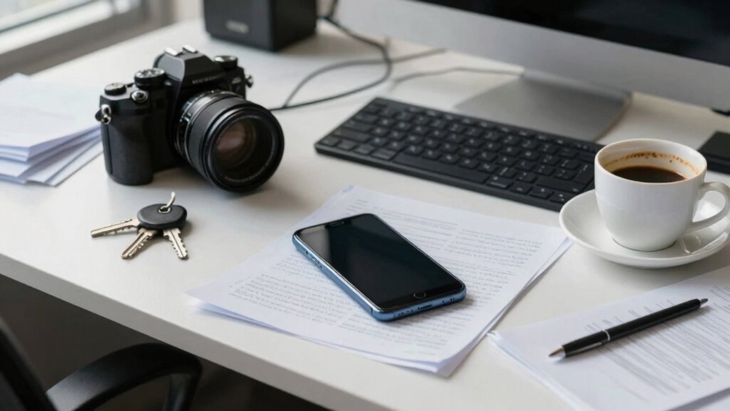 conduct thorough item tracking