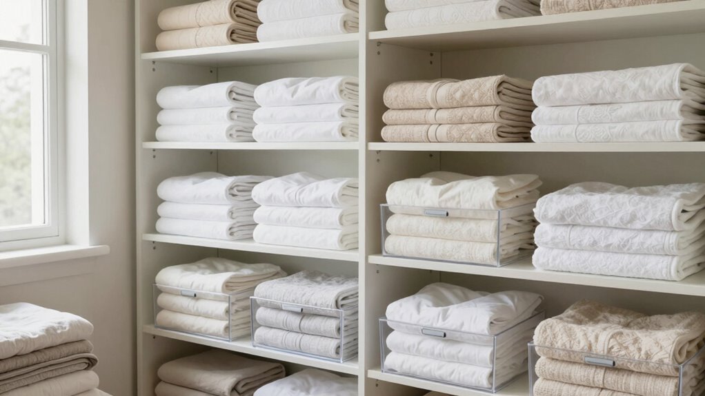 consistent linen folding system