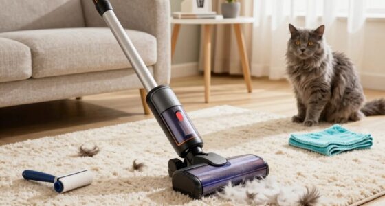 consistent pet hair removal