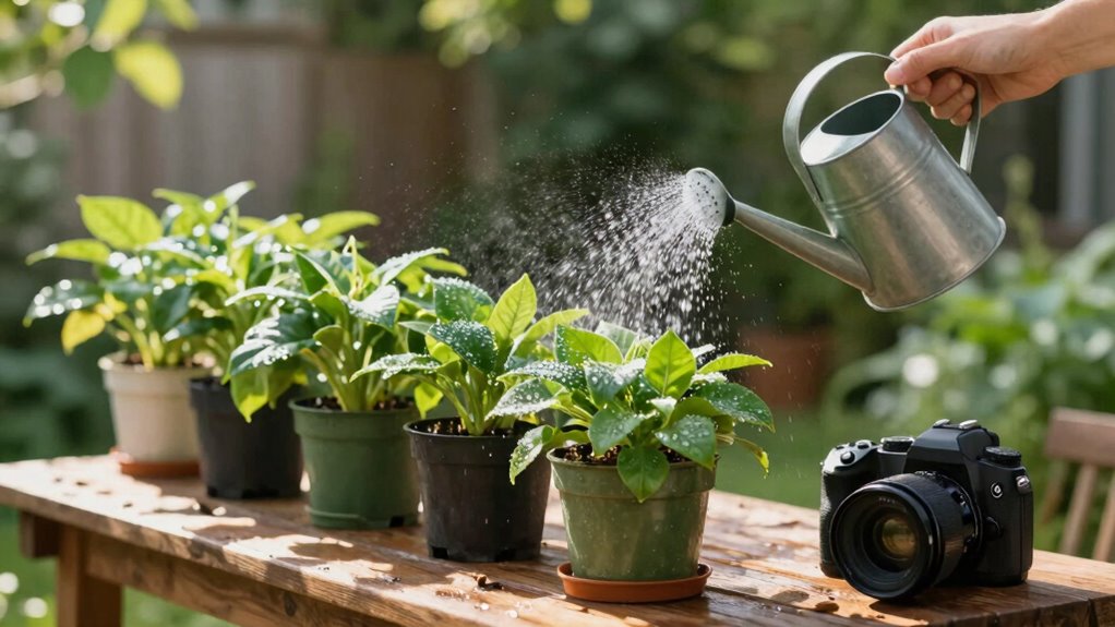 consistent watering reduces worry