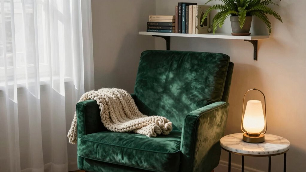 cozy luxury relaxation space