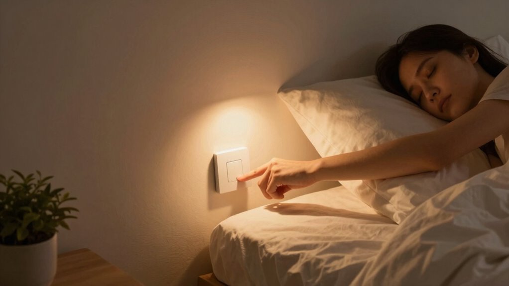 create a calming dim environment