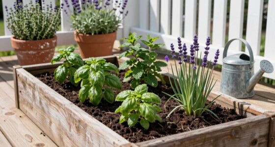 create easy sustainable herb garden
