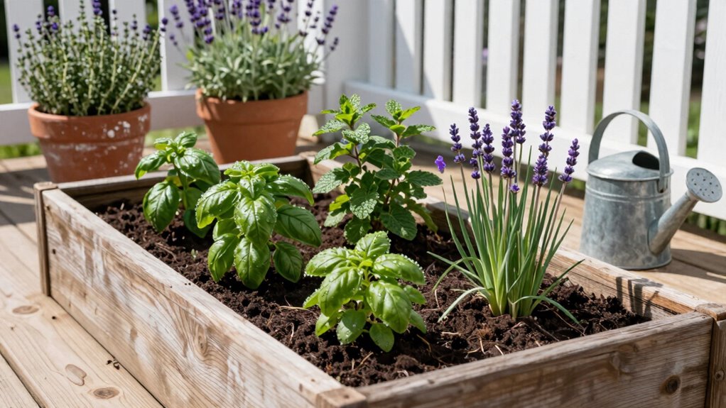 create easy sustainable herb garden