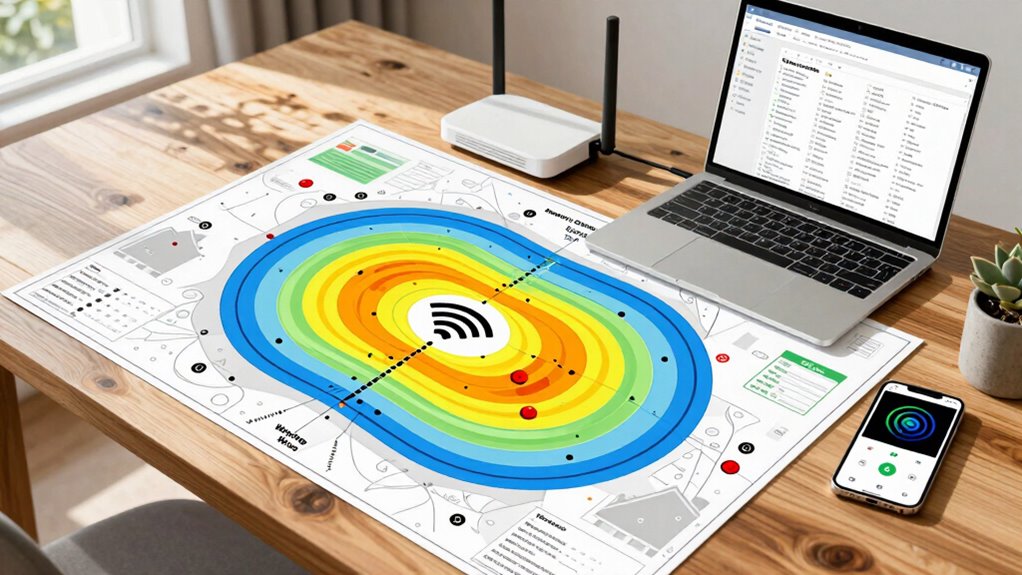 create precise wi fi coverage map