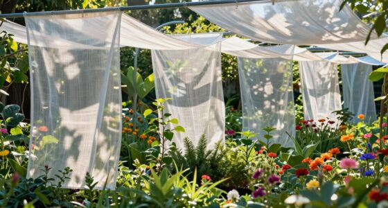 create shade to protect plants