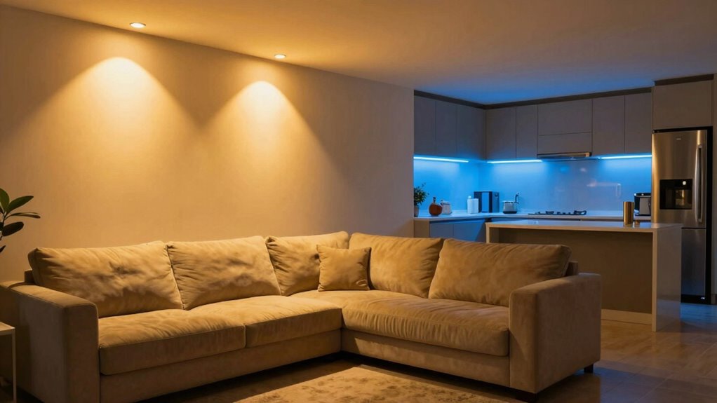 customizable room lighting options