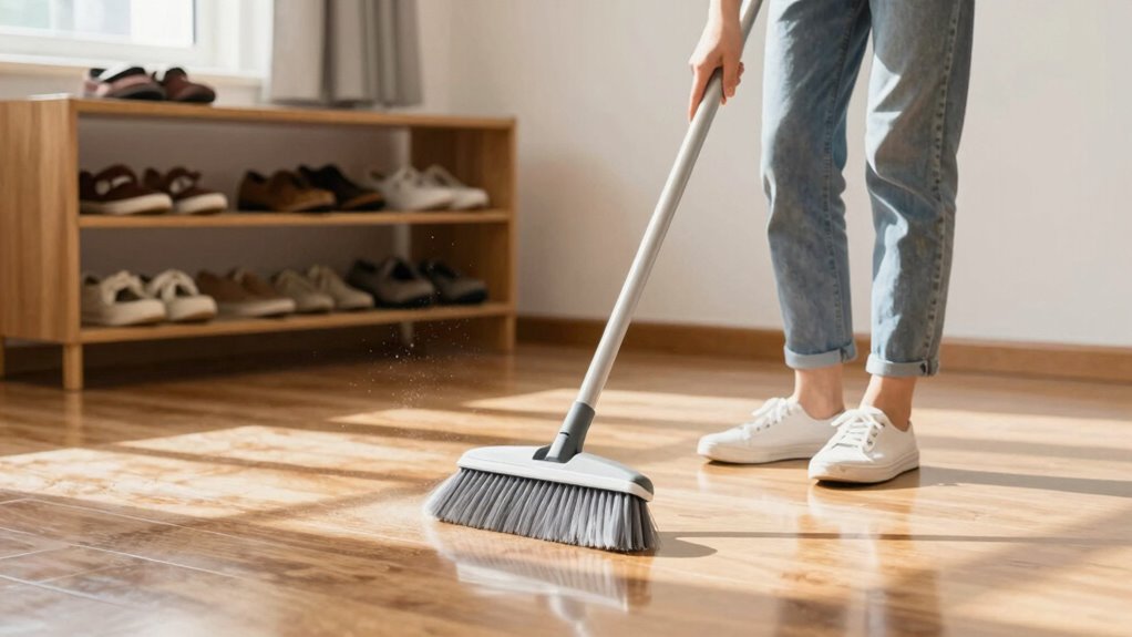 daily floor cleaning habits