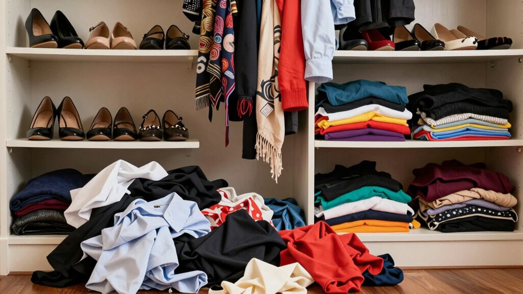 declutter organize simplify wardrobe